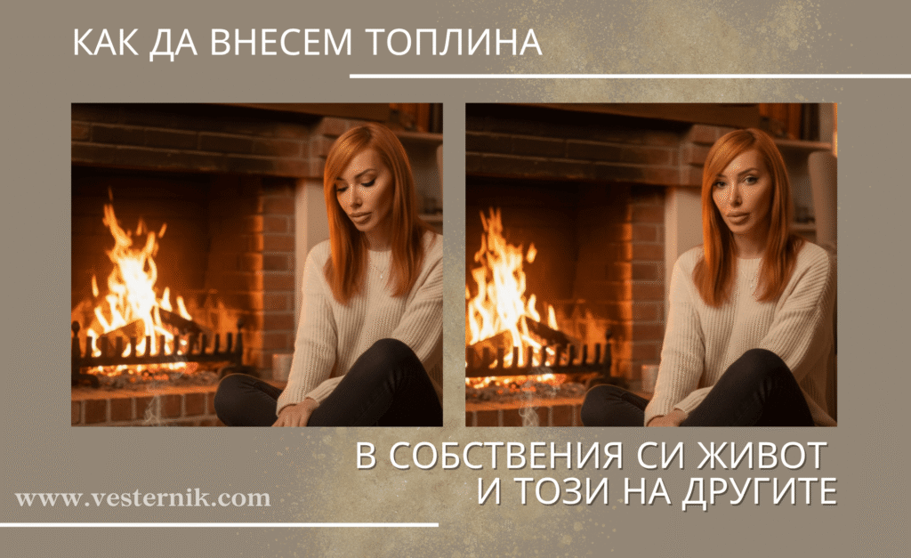 Как да внесем топлина в собствения си живот и този на другите