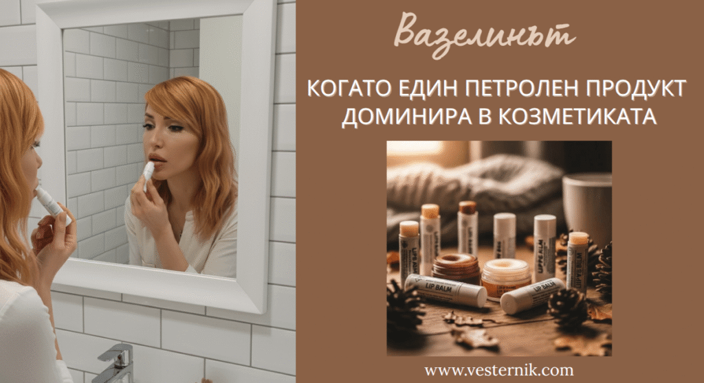Вазелинът: Когато един петролен продукт доминира в козметиката